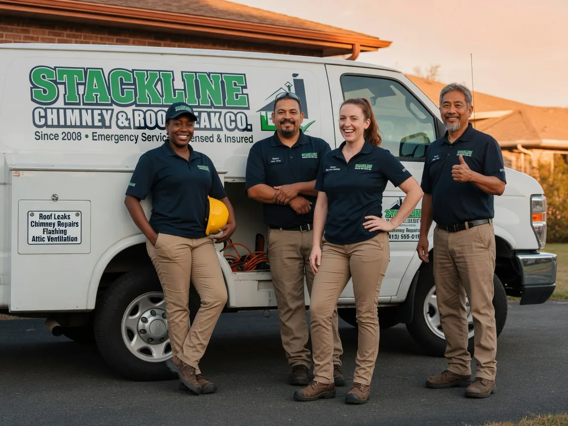 Chimney flashing repair company in Mackville, KY